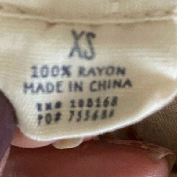 Sky and Sparrow Tie-Front Floral Print Boho Side Slit Pants. Size XS. VGUC - Picture 4 of 6